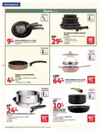 Catalogue Auchan | Promos rentrée étudiants page 34: LOT DE 3 POÊLES Ø 20 - 24 - 28 CM €9,99