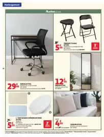 Catalogue Auchan | Promos rentrée étudiants page 36: TAPIS DE BAIN À MÉMOIRE DE FORME €5,99, MIROIR ACTUEL €12,99