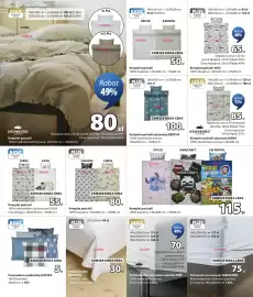 JYSK gazetka Strona 10: Komplet pościeli satynowej ERNA €85,00, Komplet pościeli 100% bawełna €80,00