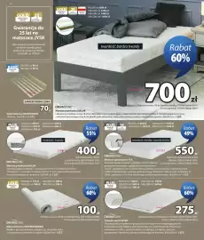 JYSK gazetka Strona 8: Materac piankowy HULDA €400,00, Materac sprężynowy TYA Dreamzone €550,00