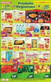 Catalogue Norma semaine 34 page 5: Liese Eau finement pétillante €1,79, LATELIER Quiche Lorraine €4,99