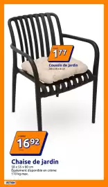 Catalogue Action semaine 33 page 11: Chaise de jardin €16,92