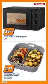 Catalogue Action semaine 33 page 16: Löwenthal Panier pour friteuse à air chaud €2,49, TOMADO Micro-ondes Superior €39,95