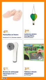 Catalogue Action semaine 33 page 29: Lanterne solaire montgolfière €2,99, Pantoufles en feutre €4,99