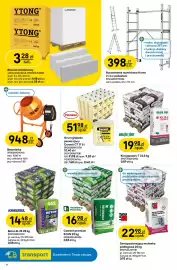 Castorama gazetka Strona 10: Bloczek komórkowy Ytong €3,28, Klej gipsowy T 22,5 kg Dolina Nidy €19,98