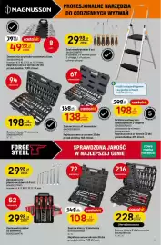 Castorama gazetka Strona 15: Zestaw kluczy płasko-oczkowych 8 szt. Magnusson €49,98