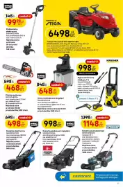 Castorama gazetka Strona 27: Kosiarka elektryczna Mac Allister €498,00, Kosiarka spalinowa z napędem Mac Allister €998,00
