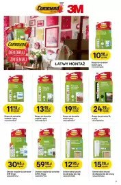 Castorama gazetka Strona 29: Command Uniwersalny haczyk do obrazów do €12,98, Command Rzepy do obrazów wąskie 4 pary €13,98