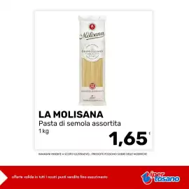 Volantino Iper Tosano settimana 33 Pagina 4: La Molisana Pasta di semola assortita €1,65