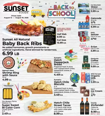 Sunset Foods (valid until 18-08)