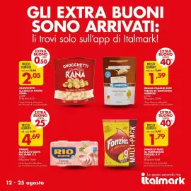Volantino Italmark Pagina 2: Gnocchetti classici di patate Rana €2,05, Grana Padano DOP Fresco di Grattugia Ambrosi €1,59