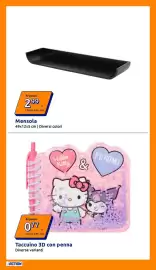 Volantino Action settimana 33 Pagina 2: Mensola €2,99, Taccuino 3D con penna €0,77