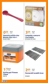 Volantino Action settimana 33 Pagina 25: Styling gel Fixeeze Titane €1,75, Lampada a sensore ricaricabile €3,59