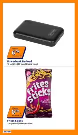 Volantino Action settimana 33 Pagina 26: Powerbank Re-load €6,79, Frites Sticks €0,79