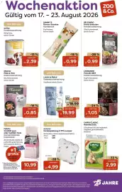 Zoo & Co Prospekt woche 34 Seite 1