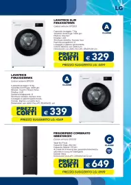 Volantino Esselunga Pagina 7: Lavatrice slim LG €329,00, Lavatrice LG €339,00