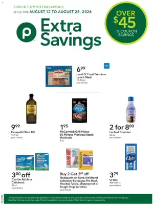 Publix weekly ad (valid until 18-08)