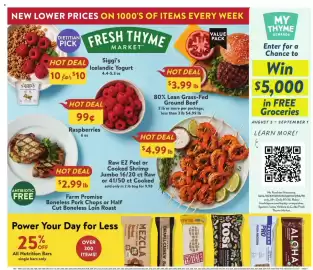 Fresh Thyme weekly ad week 33 Page 2