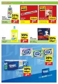 Nah&Frisch Flugblatt woche 34 Seite 4: Felix Trockenfutter, Durgol Universal Schnellentkalker €3,99