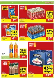 Nah&Frisch Flugblatt woche 34 Seite 7: Schwechater Bier €0,75, Capri-Sun €0,44