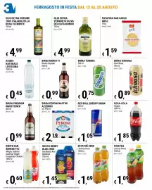 Volantino Tre Valli Supermercato Pagina 10: Birra Peroni Nastro Azzurro €2,19, Birra premium Warsteiner €0,99