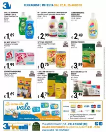 Volantino Tre Valli Supermercato Pagina 12: Special Dog Patè €0,75, WC NET Tavolette Candeggina Profumato €1,99