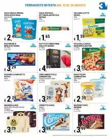 Volantino Tre Valli Supermercato Pagina 7: Filetto di tonno pinne gialle KV Nordic €4,79, Bastoncini di merluzzo Findus €3,29