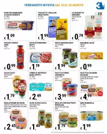 Volantino Tre Valli Supermercato Pagina 9: Filetti di tonno consorcio €3,99, Tonno al naturale Mare Aperto €2,49