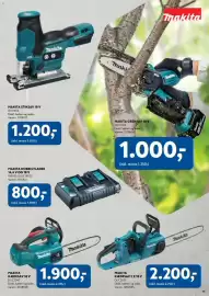 Davidsen tilbudsavis Side 13: Makita kædesav 18 v duc254z €1.900,00, Makita stiksav 18 v €1.200,00