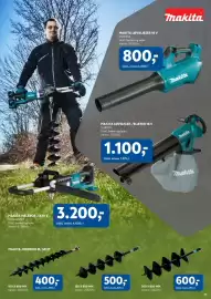 Davidsen tilbudsavis Side 15: Makita løvblæser 18 v €800,00, Drillbit €500,00