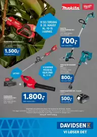 Davidsen tilbudsavis Side 16: Makita batteri 18 v - 6,0 ah €500,00, Makita trykrenser 18 V €800,00