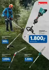 Davidsen tilbudsavis Side 9: Makita kædesavs-forsats €1.300,00, Makita delbar motorenhed 2 x 18 v dux60z €1.800,00