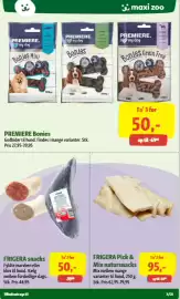 Maxi Zoo tilbudsavis uge 33 Side 2: Frigera Pick & Mix natursnacks €95,00, Frigera snacks €50,00