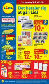 Lidl tilbudsavis uge 34 Side 1: Nyhøstet dansk majs €5,00