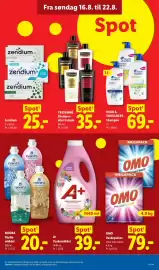 Lidl tilbudsavis uge 34 Side 12: HEAD & SHOULDERS Shampoo €69,00, OMO Vaskepulver €79,00