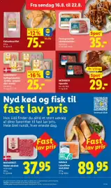 Lidl tilbudsavis uge 34 Side 3: Kalkunbrystfilet, App-pris, Fersk gyros eller skinkeschnitzler €35,00