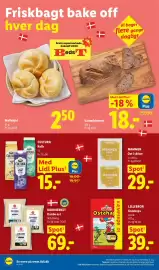 Lidl tilbudsavis uge 34 Side 4: Møllehjul €2,50, LILLEBROR Ostehaps €39,00