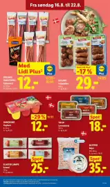 Lidl tilbudsavis uge 34 Side 5: SKIPPER Rejer €35,00, TULIP Leverpostej €18,00