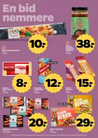 Netto tilbudsavis uge 33 Side 12: ØGO økologisk pizzadej €10,00, Naturli' økologisk beluga bolo færdigret €38,00