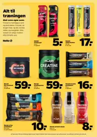 Netto tilbudsavis uge 33 Side 19: Murph energy gel €5,00, Murph elektrolytter 20 stk. €17,00