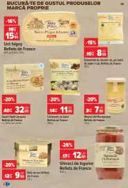Catalog Carrefour săptămâna 33 Pagină 26: Pate de ton Reflets de France €9,99, Caramele cu lapte Reflets de France €11,49