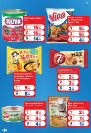 Catalog Carrefour săptămâna 33 Pagină 4: Croissant 7Day's €2,49, Pernite cu cremă de cacao/vanilie/banane, Viva €5,69
