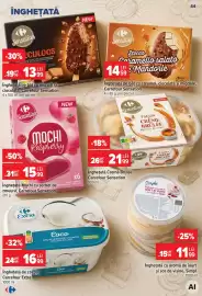 Catalog Carrefour săptămâna 33 Pagină 45: Înghețată Mochi cu sorbet de zmeură, Carrefour Sensation €15,99