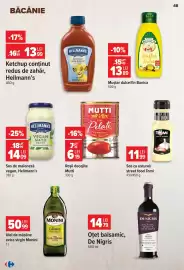 Catalog Carrefour săptămâna 33 Pagină 49: Muștar dulce/fin, Bunica €13,89, Oțet balsamic De Nigris €14,79