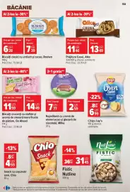 Catalog Carrefour săptămâna 33 Pagină 51: Biscuiți clasici cu unt/unt și cacao, Roshen €7,39