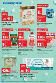 Catalog Carrefour săptămâna 33 Pagină 55: Scutece chiloțel Mega pack, Huggies €128,90