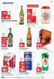 Catalog Carrefour săptămâna 33 Pagină 61: Bere blondă Alfa €4,99