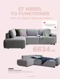 Daells Bolighus tilbudsavis Side 35: SOVESOFA MED OPEN END OG MAGASIN €6.634,00