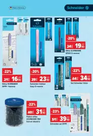 Catalog Carrefour Pagină 16: Schneider voice €34,90, Patron stilou Schneider 100/ €31,90