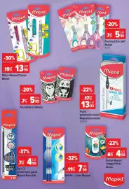 Catalog Carrefour Pagină 17: Foarfecă Ess Soft Pastel €5,99, Maped trusă geometrie metal €13,90